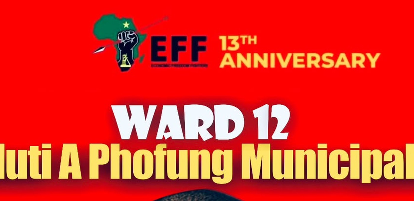 Ward 12 and Maluti-a-Phofung Local Municipality campaign artwork